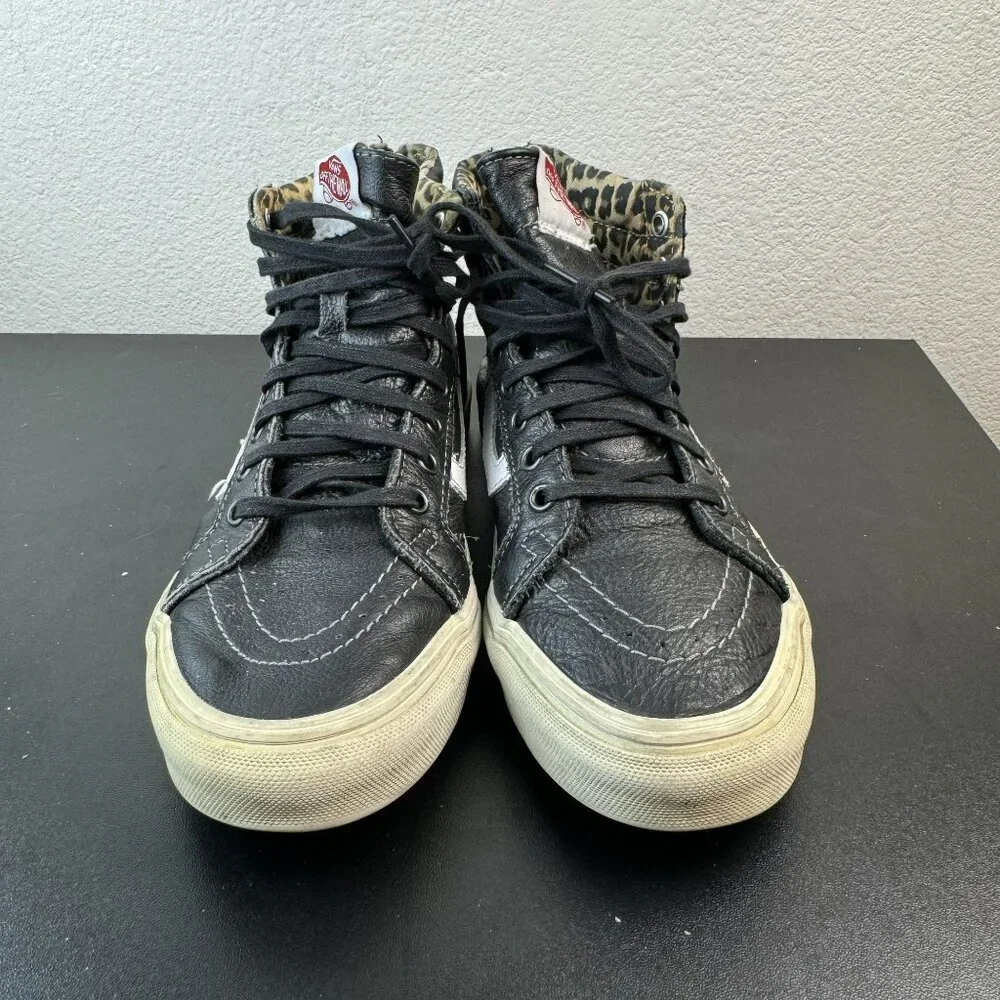Vans Black White High-Top Sneakers